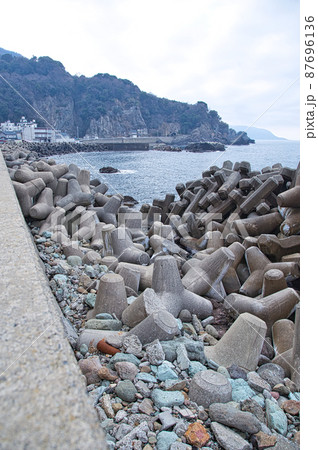 海洋汚染(越前海岸) 海洋汚染(越前海岸) 87696136