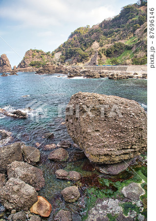 海洋汚染（越前海岸） 87696146