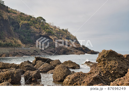 海洋汚染(越前海岸) 海洋汚染(越前海岸) 87696249