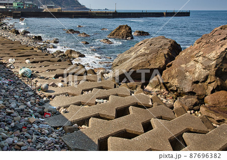 海洋汚染(越前海岸) 海洋汚染(越前海岸) 87696382