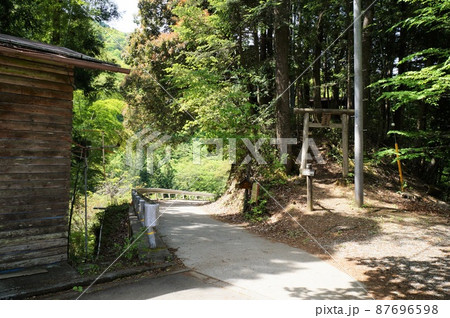 檜原村・時坂峠道 87696598