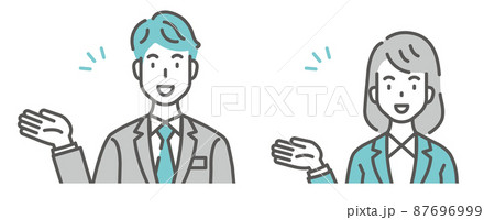 ビジネス　人物 87696999