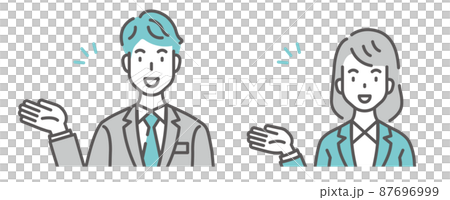 ビジネス　人物 87696999