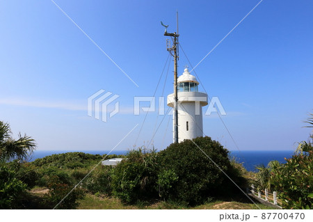 沖縄 伊平屋 伊平屋島灯台 沖縄 伊平屋 伊平屋島灯台 87700470