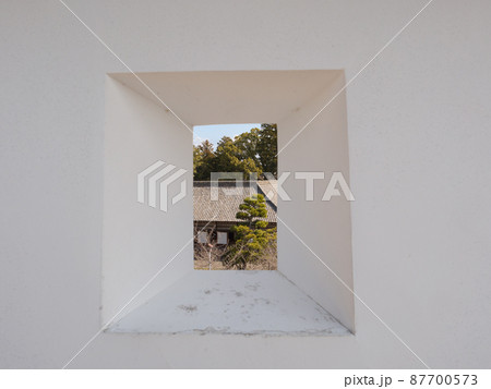 狭間越しの掛川城二の丸御殿(国指定重要文化財) 狭間越しの掛川城二の丸御殿(国指定重要文化財) 87700573