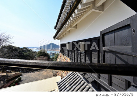 国宝「犬山城」天守閣からの眺望 87701679