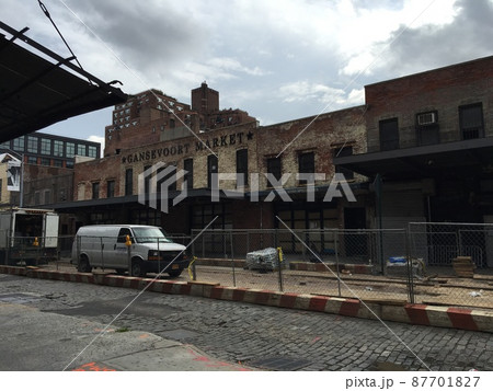 ニューヨーク・チェルシー地区の風景 87701827
