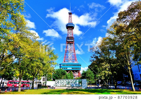 札幌市大通公園とさっぽろテレビ塔 87703928
