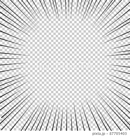 Black concentrated line vector material 87705403