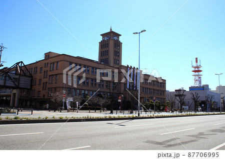 大牟田駅周辺の町並み　大牟田市役所 87706995