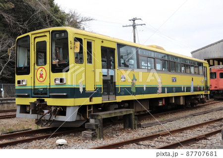 いすみ鉄道 いすみ200型ムーミン列車 いすみ鉄道 いすみ200型ムーミン列車 87707681