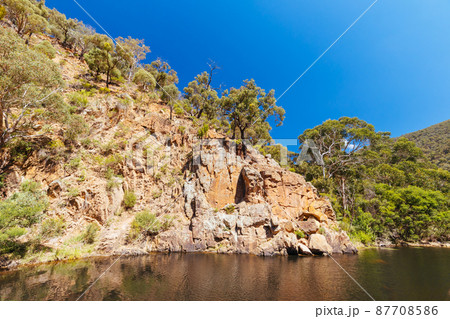 Lerderderg Gorge Circuit Walk in Melbourne Australia Lerderderg Gorge Circuit Walk in Melbourne Australia 87708586
