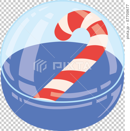 ガチャポンカプセルに入ったキャンディケーン ガチャポンカプセルに入ったキャンディケーン 87708677