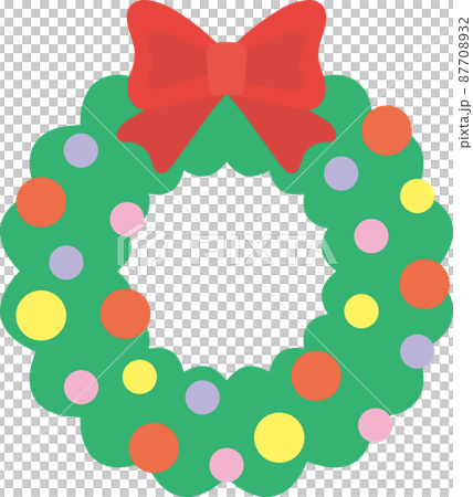 クリスマスリース 87708932