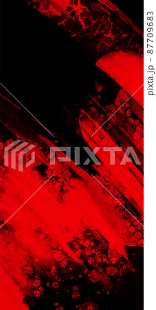 Black red ink brush stroke background. Vector illustration. Black red ink brush stroke background. Vector illustration. 87709683
