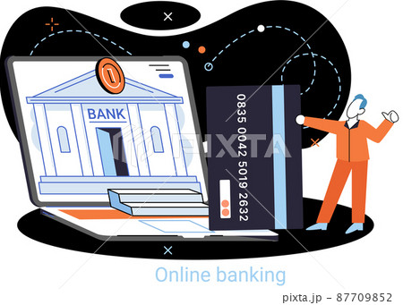 Online banking platform, remote bank service, online transaction system concept for mobile payment Online banking platform, remote bank service, online transaction system concept for mobile payment 87709852
