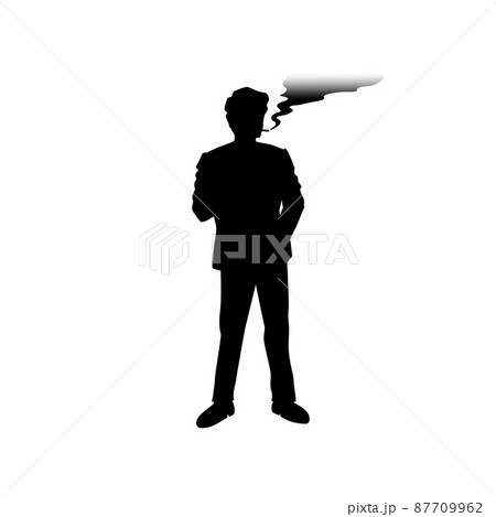 Smoking Silhouette png