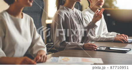 ビジネスシーン ビジネスシーン 87710951