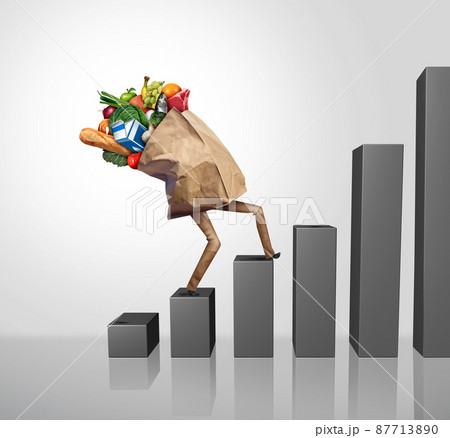 Climbing Food Prices Climbing Food Prices 87713890