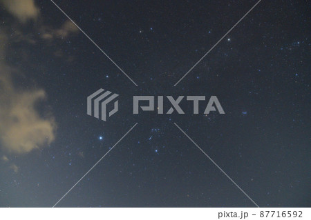 北杜市大泉町、清里高原の冬のダイアモンド 87716592