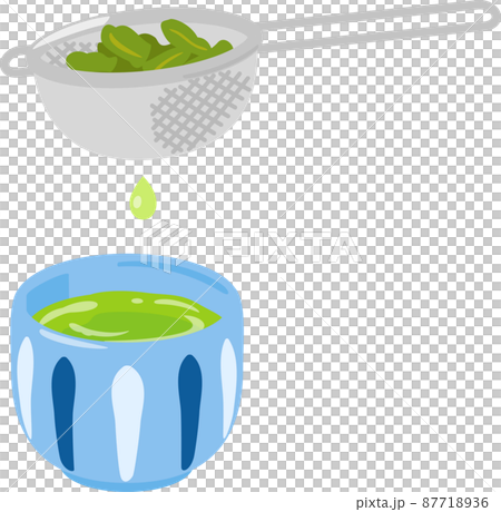 茶漉しと湯呑 87718936