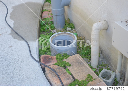 配管の掃除 汚水 洗浄 点検口 配管の掃除 汚水 洗浄 点検口 87719742