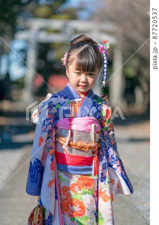 7歳の七五三詣 7歳の七五三詣 87720537