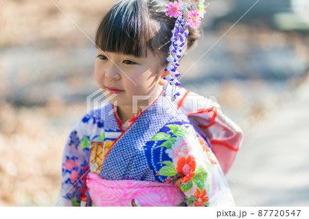 7歳の七五三詣 87720547