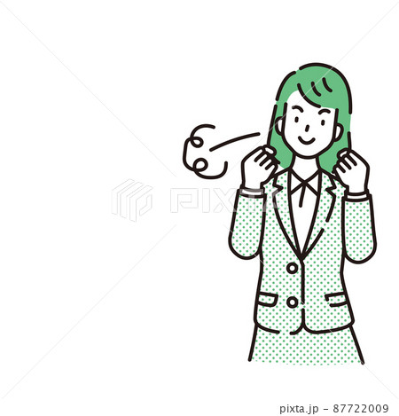 線画人物 線画人物 87722009