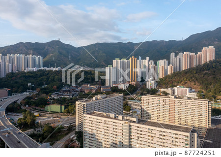 View of Choi Hung public housing estate in Kowloon, 12 March 2022 View of Choi Hung public housing estate in Kowloon, 12 March 2022 87724251