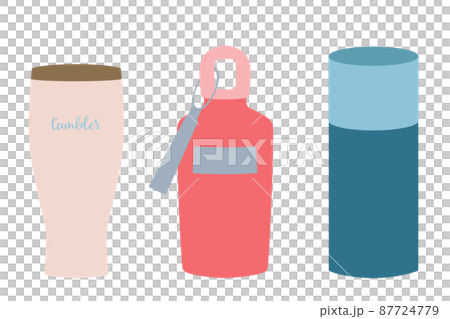 Chic tumbler illustration 87724779