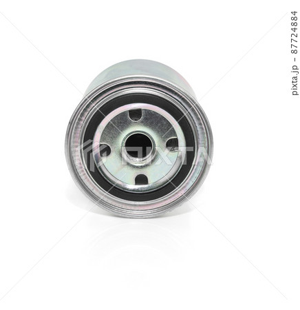 New oil filter engine car on white New oil filter engine car on white 87724884