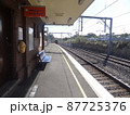 シドニーの郊外の鉄道駅 87725376