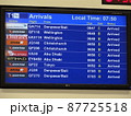 シドニー空港の掲示板 87725518