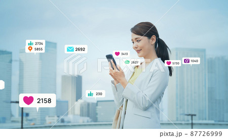 ソーシャルネットワーク　SNS 87726999