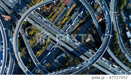 高速道路空撮 87727052