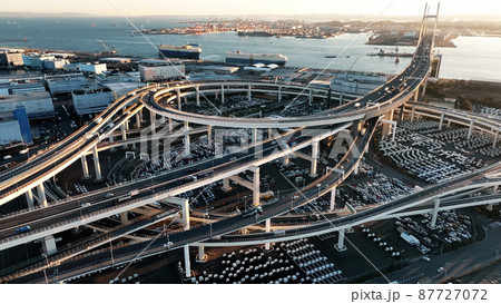 高速道路空撮 87727072