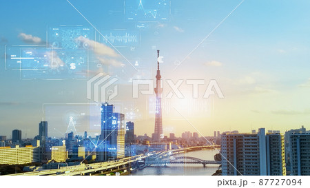 都市とテクノロジー 87727094