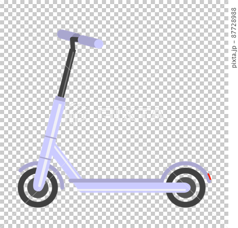 電動キックボードのイラストイメージ 87728988