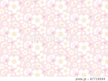 桜のパターン 87728994