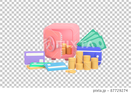 Safe banknotes and coins. investment business. Safe banknotes and coins. investment business. 87729274