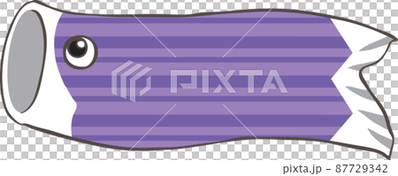 Striped purple carp streamer Striped purple carp streamer 87729342