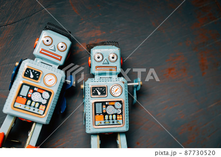 antique Vintage retro robot tin toy antique Vintage retro robot tin toy 87730520