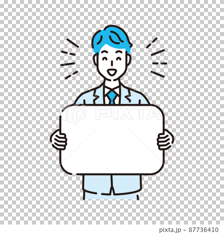 線画人物 線画人物 87736410