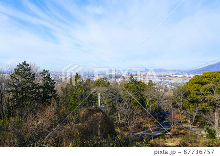 【中国三十三観音霊場】第二番 餘慶寺から見た西大寺の町並み2 岡山県瀬戸内市 【中国三十三観音霊場】第二番 餘慶寺から見た西大寺の町並み2 岡山県瀬戸内市 87736757