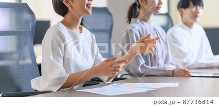 ビジネスシーン 87736814