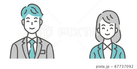 ビジネス　人物 87737092