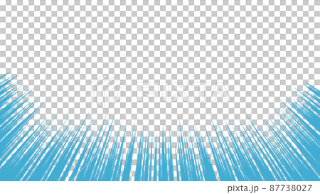 Blue concentrated line vector material 87738027