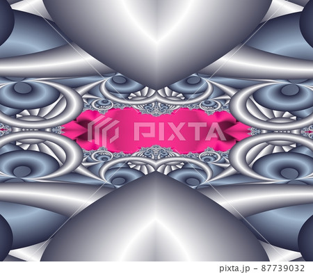 Computer generated abstract colorful fractal artwork 87739032