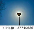 街灯と花粉光環 87740686